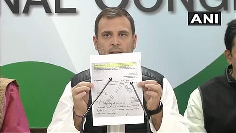 'കള്ളന് കാവല്ക്കാരന് തന്നെ' ; പ്രധാനമന്ത്രി 30,000 കോടി കൊള്ളയടിച്ച് അനില് അംബാനിക്ക് നല്കിയെന്ന് രാഹുല്ഗാന്ധി