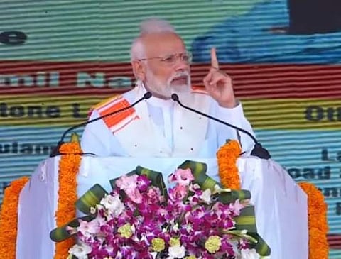 പ്രതിപക്ഷം പാകിസ്ഥാനെയാണോ ഇന്ത്യന് സേനയെയാണോ പിന്തുണയ്ക്കുന്നത്?;  കന്യാകുമാരിയില് മോദി