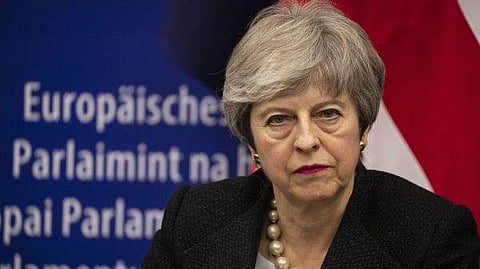 തെരേസ മേക്ക് കനത്ത തിരിച്ചടി ; ബ്രെക്സിറ്റ് കരാര് ബ്രിട്ടീഷ് പാര്ലമെന്റ് വീണ്ടും തള്ളി