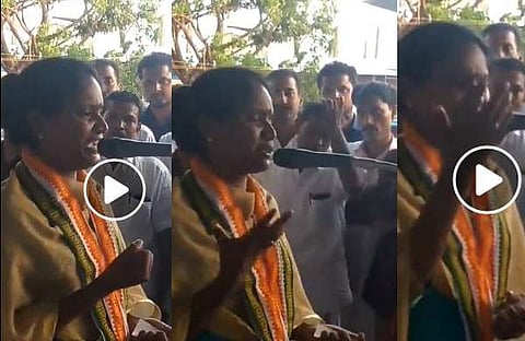 പ്രളയകാലമാണ് പാട്ടുപാടാന് പറയരുത്; 'വാക്കുവിഴുങ്ങി' പാട്ടുപാടി രമ്യഹരിദാസ്; വീഡിയോ