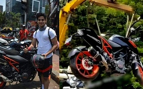 നോ പാര്ക്കിങ്ങില് ബൈക്ക് വെച്ചു; ബോളിവുഡ് താരത്തിന്റെ ബൈക്ക് പൊലീസ് സ്റ്റേഷനില്, വീഡിയോ