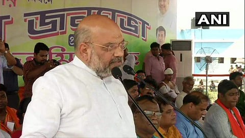 'ഞാനിതാ ജയ് ശ്രീറാം വിളിക്കുന്നു, ധൈര്യമുണ്ടെങ്കില് അറസ്റ്റ് ചെയ്യൂ' ; മമതയെ വെല്ലുവിളിച്ച് അമിത് ഷാ ( വീഡിയോ)