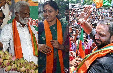 നേമത്ത് കൂറ്റന് ലീഡ്, പാറശ്ശാലയിലും നെയ്യാറ്റിന്കരയിലും യുഡിഎഫ് തളര്ന്നു, ആറ്റിങ്ങലില് സിപിഎം വോട്ടില് ചോര്ച്ച; ബിജെപി വിലയിരുത്തല്