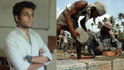 'പറ്റില്ലെങ്കില് വെല്ല വര്ക്കപ്പണിക്കും പോടാ...', ഇതില് എന്താണ് ഇത്ര ചിരിക്കാന്; വാര്ക്കപ്പണിക്കാരന്റെ മകന് ചോദിക്കുന്നു