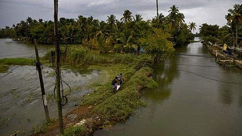 വേനല് കനത്തപ്പോഴും കുട്ടനാട്ടില് വെള്ളപ്പൊക്കം, വീണ്ടും വെള്ളം നിറഞ്ഞത് മടകള് തുറന്നതോടെ