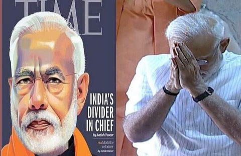 മറ്റാരും ചെയ്യാത്ത വിധം ഇന്ത്യയെ ഒന്നിപ്പിച്ച പ്രധാനമന്ത്രി; ഒറ്റ മാസം കൊണ്ട് മോദിയെക്കുറിച്ചുള്ള അഭിപ്രായം മാറ്റിപ്പറഞ്ഞ് ടൈം മാഗസിന്