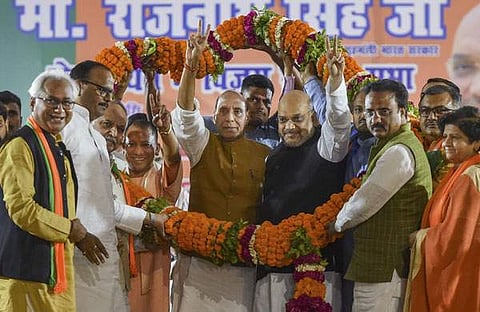 ഉത്തര്പ്രദേശില് ബിജെപിക്ക് 74 സീറ്റ്; ഒന്നു പോലും കുറയുന്ന പ്രശ്നമില്ല: അമിത് ഷാ