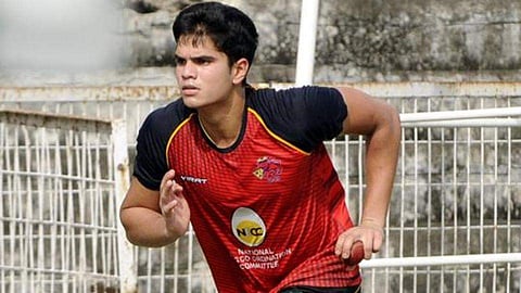 സച്ചിന്റെ മകന് അഞ്ച് ലക്ഷം; ബൗളിങ് ഓള്റൗണ്ടറെ സ്വന്തമാക്കിയത് ആകാശ് ടൈഗേഴ്സ്