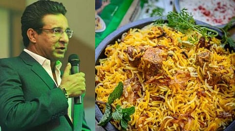 ബിരിയാണി കഴിക്കരുത്, പാക് ടീമിന് വീണ്ടും മുന്നറിയിപ്പുമായി വസീം അക്രം