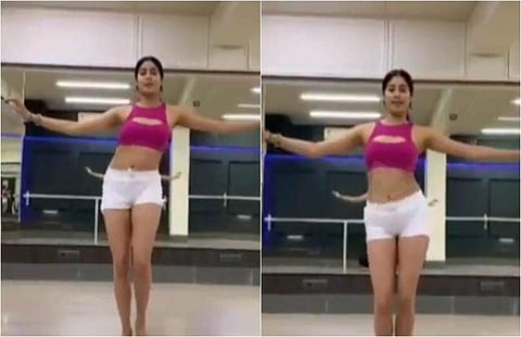 ജിമ്മിനുള്ളില് ബെല്ലി ഡാന്സ്: ജാന്വിയുടെ പോസ്റ്റ് ഏറ്റെടുത്ത് ആരാധകര്, വീഡിയോ കാണാം