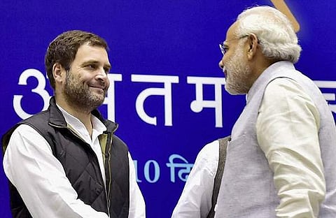 രാഹുല് ഗാന്ധിയും നരേന്ദ്ര മോദിയും -ഫയല്