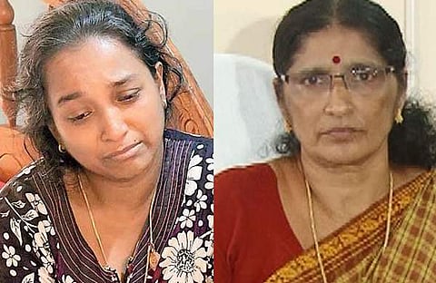 നഗരസഭ അധ്യക്ഷക്കും ഉദ്യോഗസ്ഥര്ക്കും എതിരെ അന്വേഷണം വേണം: സാജന്റെ ഭാര്യ മുഖ്യമന്ത്രിക്ക് പരാതി നല്കി