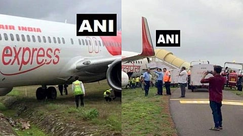 മംഗലാപുരത്ത് എയര്ഇന്ത്യ എക്സ്പ്രസ് വിമാനം റണ്വേയില്നിന്ന് തെന്നിമാറി; വന് അപകടം ഒഴിവായി