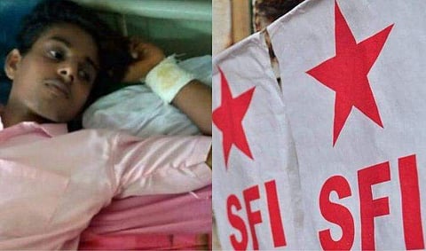 എസ്എഫ്ഐ ക്യാമ്പിൽ പങ്കെടുത്തു, വാട്സാപ്പ് ഗ്രൂപ്പിൽ അംഗം; കോളജിൽ നിന്ന് പുറത്താക്കിയ വിദ്യാർത്ഥി ആത്മഹത്യക്ക് ശ്രമിച്ചു