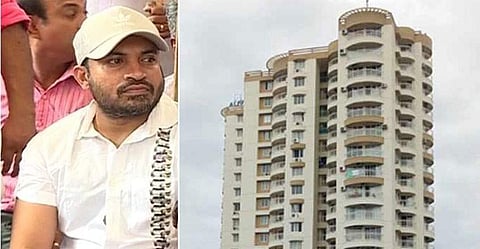 ഫ്ലാറ്റുകൾ പൊളിച്ചുനീക്കരുത് ; സൗബിനും മേജർ രവിയും നഗരസഭയ്ക്ക് മുന്നിൽ ധർണ നടത്തി