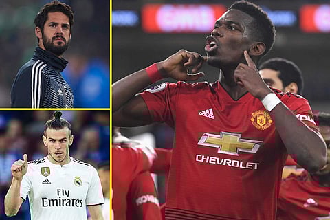 പോഗ്ബയെ തരൂ; ബെയ്ല്, ഇസ്കോ എന്നിവരിലൊരാളെ തരാം, ഒപ്പം കോടികളും; മാഞ്ചസ്റ്ററിന് മുന്നില് വമ്പന് ഓഫറുമായി റയല് മാഡ്രിഡ്