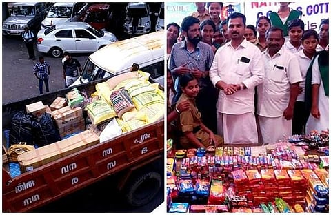 ഹാഫ് സെഞ്ചുറിയടിച്ച് തിരുവനന്തപുരം; മലബാറിലേക്ക് പുറപ്പെട്ട ലോഡുകളുടെ എണ്ണം 50കടന്നു, രാത്രിയിലും ആക്ടീവായി മേയര് ബ്രോയും  കൂട്ടരും