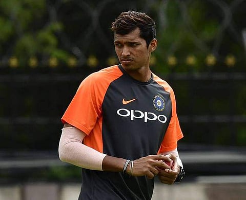 അരങ്ങേറ്റ മത്സരത്തിൽ മാൻ ഓഫ് ദി മാച്ച്; പിന്നാലെ അച്ചടക്ക നടപടി; നവദീപ് സയ്നിക്കെതിരെ ഐസിസി