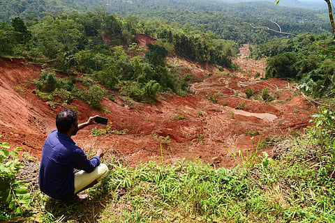 2018ല് ഉരുള്പ്പൊട്ടലുണ്ടായ വയനാട്ടിലെ പഞ്ചാരക്കൊല്ലി മല
