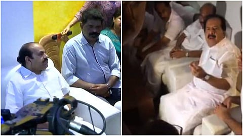 സര്ക്കാര് പുതിയ റിപ്പോര്ട്ട് നല്കണമെന്ന് ചെന്നിത്തല; ആരും ഒറ്റയ്ക്ക് ഇറങ്ങിപ്പോകേണ്ടി വരില്ലെന്ന് കോടിയേരി; നീതി കിട്ടണമെന്ന് ശ്രീധരന് പിള്ള; മരടിലേക്ക് രാഷ്ട്രീയ പാര്ട്ടികളുടെ പ്രവാഹം