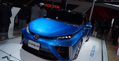 ഹൈഡ്രജന് കാര് ആദ്യമെത്തുന്നത് കേരളത്തില്; ടെസ്റ്റ് ഡ്രൈവ് കഴിഞ്ഞു