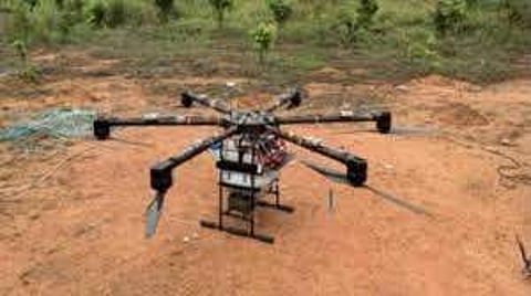 ഇന്ത്യയിലേക്ക് ആയുധം കടത്തിയ സംഭവം: പാക് ഡ്രോണ് പഞ്ചാബില് കണ്ടെത്തി