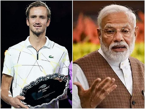 'ജയ പരാജയങ്ങള് അപ്രസക്തമാക്കുന്ന ചില കാര്യങ്ങളുണ്ട് ജീവിതത്തില്'; നദാലിനോട് തോറ്റ മെദ്വദേവിനെ ഓര്ത്ത് നരേന്ദ്ര മോദി