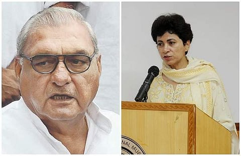 കുമാരി ഷെല്ജ ഹരിയാന കോണ്ഗ്രസ് പ്രസിഡന്റ്; ഭൂപീന്ദര് ഹൂഡ നിയമസഭകക്ഷി നേതാവ്