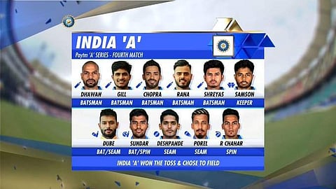 നാലാം ഏകദിനം; ഇന്ത്യ എയ്ക്ക് ലക്ഷ്യം 138 റണ്സ്; പൊരുതുന്നു