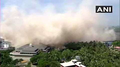 ആല്ഫ സെറീന് തകര്ന്നുവീഴുന്നു, എഎന്ഐ/ട്വിറ്റര്