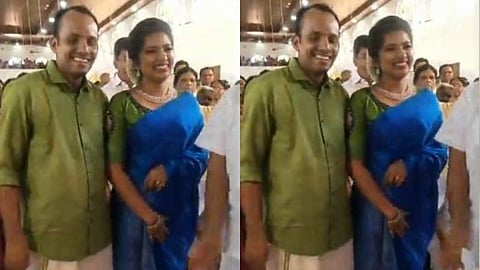 എല്ദോ എബ്രഹാമിന്റെ വിവാഹ നിശ്ചയ ചടങ്ങിനിടെയുളള ചിത്രം