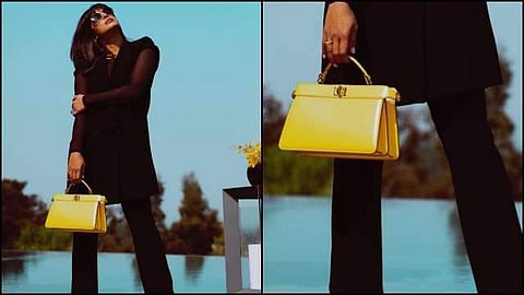 കുഞ്ഞനാണ്, പക്ഷെ വില കേട്ടാൽ ഞെട്ടും!  പ്രിയങ്ക ചോപ്രയുടെ മഞ്ഞ ബാഗ് വൈറൽ