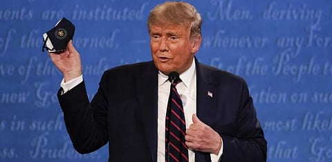 മാസ്ക് ധരിക്കുന്നവരാണ് കോവിഡ് രോഗികളാകുന്നത്; വിചിത്രവാദവുമായി വീണ്ടും ട്രംപ്