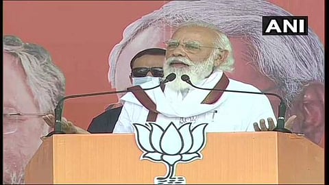 'ബിഹാറിനെ കൊളളയടിക്കാന് വരുന്നവരെ സൂക്ഷിക്കുക, വീണ്ടും ജംഗിള്രാജ് ഭരണം കൊണ്ടുവരാന് ശ്രമം'; വിശാല സഖ്യത്തിനെതിരെ മോദി