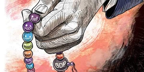 രാജ്യം നേരിടുന്നത് ചരിത്രത്തിലെ ഏറ്റവും വലിയ സാമ്പത്തിക മാന്ദ്യം; ജിഡിപി രണ്ടാം പാദ കണക്കുകൾ ഇന്ന്