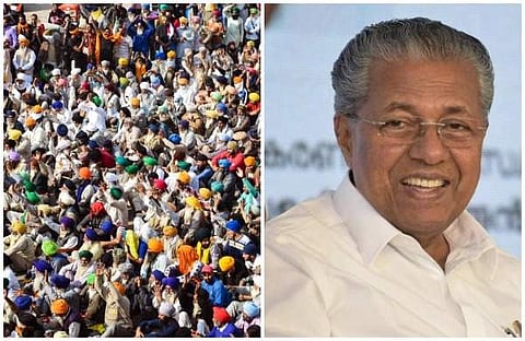 എന്തിനാണ് കര്ഷകരെ ഭയക്കുന്നത്?; കേന്ദ്രസര്ക്കാര് തിരുത്തണമെന്ന് മുഖ്യമന്ത്രി