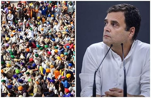 ധാര്ഷ്ട്യത്തിന്റെ കസേരയില് നിന്ന് എഴുന്നേല്ക്കൂ...; കര്ഷക പ്രക്ഷോഭത്തില് കേന്ദ്രത്തിന് എതിരെ വീണ്ടും രാഹുല്