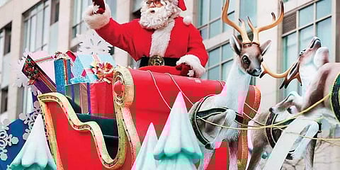 സാന്താ ക്ലോസ് വഴി 75 പേര്ക്ക് കോവിഡ്/ പ്രതീകാത്മക ചിത്രം