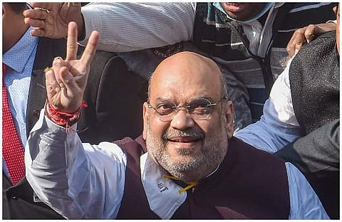 പശ്ചിമ ബംഗാളില് റാലിക്കെത്തിയ അമിത് ഷാ/ പിടിഐ