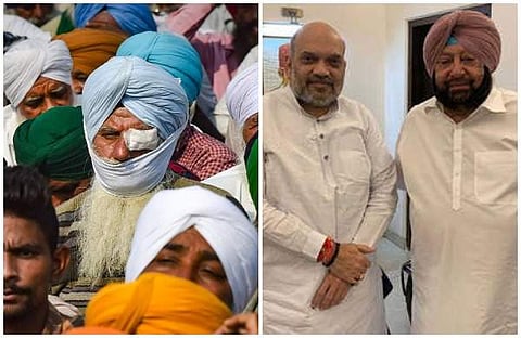 കര്ഷകരുടെ 'അന്ത്യശാസനം'; കേന്ദ്രസര്ക്കാരിന് നാളെ 'അവസാന അവസരം'; അമരിന്ദര് സിങുമായി ചര്ച്ച നടത്താന് അമിത് ഷാ