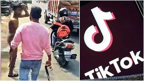 കാമുകിയായ പതിനാലുകാരിയോടൊപ്പം ടിക് ടോക് വീഡിയോ; ആണ്കുട്ടിയെ തെരുവിലൂടെ നഗ്നനാക്കി നടത്തിച്ചു; ക്രൂരമര്ദ്ദനം; പെണ്കുട്ടിയുടെ വീട്ടുകാരുടെ പ്രതികാരം