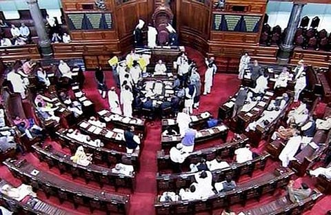 ചൊവ്വാഴ്ച സുപ്രധാന പ്രഖ്യാപനം?, എല്ലാ അംഗങ്ങളും രാജ്യസഭയില് ഹാജരാകണം, വിപ്പ് നല്കി; തിരക്കിട്ട നീക്കവുമായി ബിജെപി, ആകാംക്ഷയോടെ രാഷ്ട്രീയ ലോകം