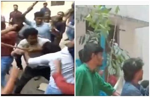 എസ്എഫ്ഐയുടെ പുല്വാമ അനുസ്മരണ സമയത്ത് കെഎസ്യുവിന്റെ തീറ്റമത്സരം; എറണാകുളം ലോ കോളജില് സംഘര്ഷം