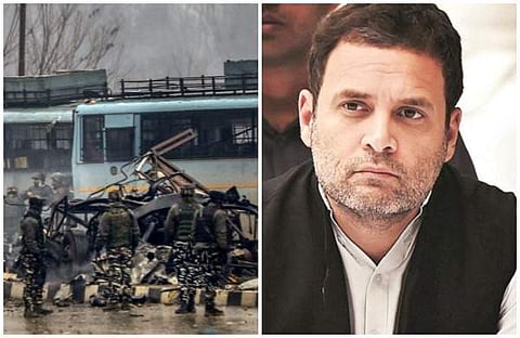 പുല്വാമ കൊണ്ടു ഗുണമുണ്ടായത് ആര്ക്ക്?ആരാണ് ഉത്തരവാദി: രൂക്ഷ വിമര്ശനവുമായി രാഹുല് ഗാന്ധി, എപ്പോഴും നേട്ടങ്ങളെക്കുറിച്ച് ചിന്തിക്കുന്നുവെന്ന് ബിജെപി