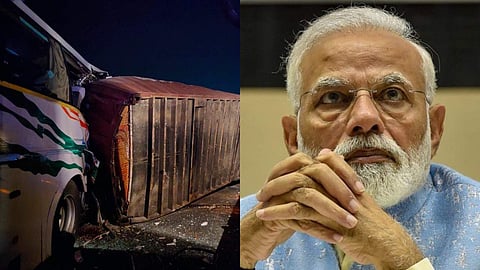 'ദുഃഖത്തില് പങ്കുചേരുന്നു'; തിരുപ്പൂര് അപകടത്തില് അനുശോചനം അറിയിച്ച് പ്രധാനമന്ത്രി