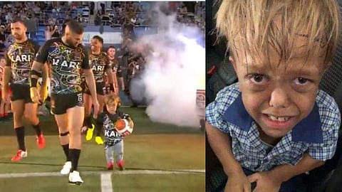 'ജനക്കൂട്ടത്തെ സാക്ഷിയാക്കി ആരവങ്ങള്ക്ക് നടുവിലൂടെ തല ഉയര്ത്തി അവന് നടന്നുവന്നു, അതും ക്യാപ്റ്റന്റെ കൈ പിടിച്ച്'; ഹൃദ്യം (വീഡിയോ)