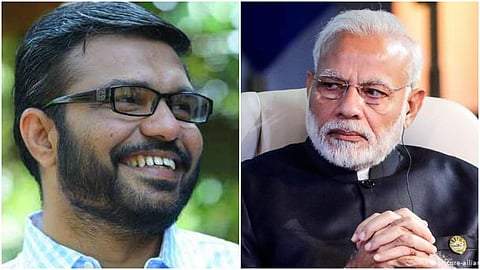 'അയ്യോ അച്ഛാ പോകല്ലേ', എന്ന് അനുയായികളെ കൊണ്ട് പറയിക്കാനുള്ള മോദി ഗിമ്മിക്ക്; പരിഹാസവുമായി എംബി രാജേഷ്