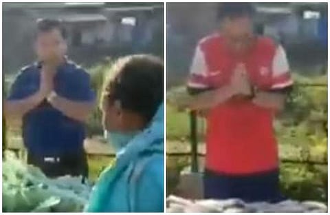 പൊരുതിക്കയറിയ മണിപ്പൂരില് നിന്ന് മറ്റൊരു മാതൃക; കൂപ്പുകയ്യോടെ അവശ്യ സാധനങ്ങള് വിതരണം ചെയ്യുന്ന മനുഷ്യര് (വീഡിയോ)