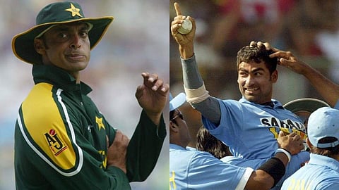 എന്റെ മകനെതിരെ കബീര് കൈഫ് കളിക്കട്ടേ, അതോടെ പേസ് എന്താണെന്ന് അവന് മനസിലാവും; വെല്ലുവിളിച്ച് അക്തര്