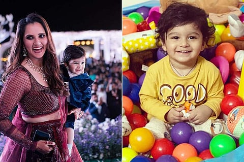 ക്രിക്കറ്റോ ടെന്നീസോ? റാക്കറ്റ് കയ്യിലേന്തി കുഞ്ഞ് ഇസ്ഹാന്, അച്ഛന്റെ പാത ഉപേക്ഷിച്ചോയെന്ന് ആരാധകര്